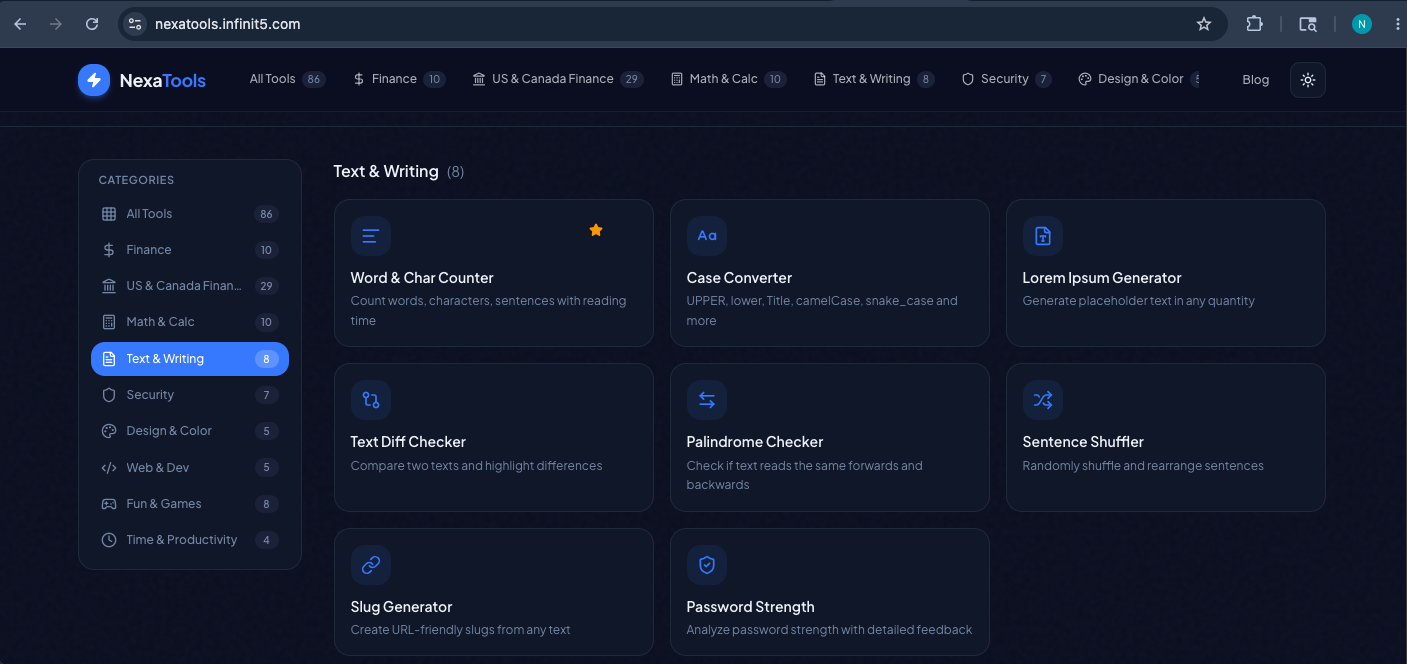 NexaTools — Free Online Tools gallery image