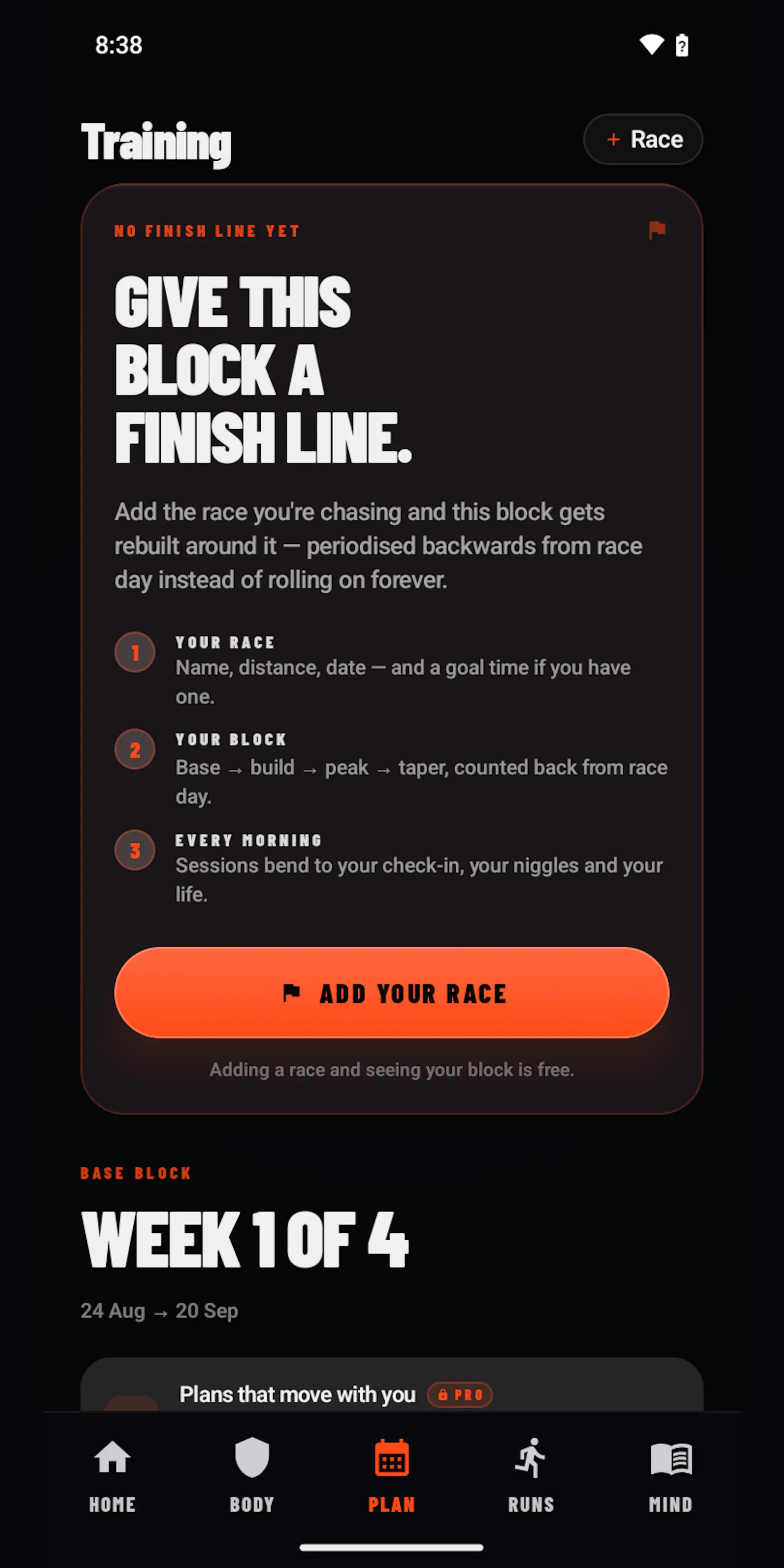 ZeeRun — injury-aware running screenshot 3