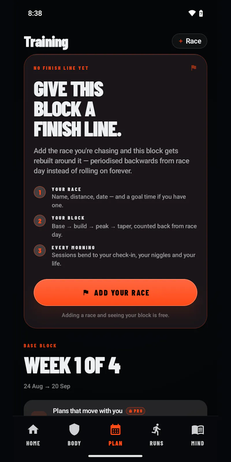 ZeeRun — injury-aware running screenshot 3