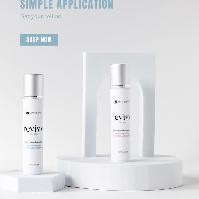 髪の成長は、男性のための血清をサポートします - 彼のためのRevivv®ヘア成長サポート血清メディア1
