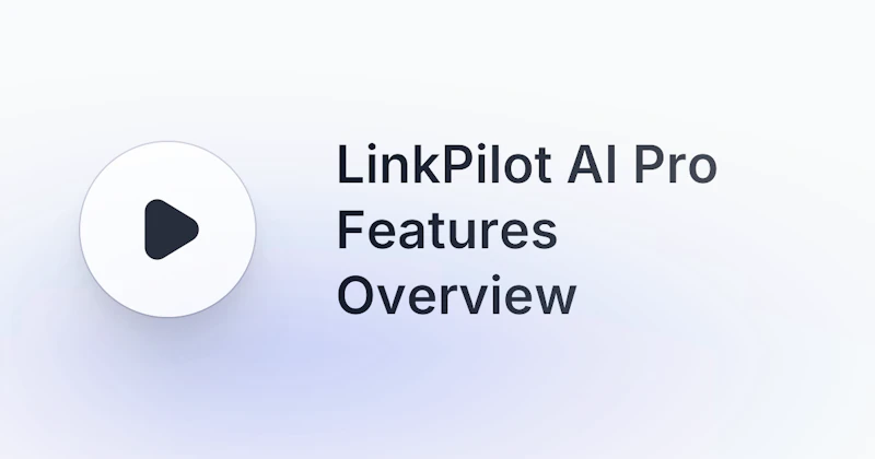 LinkPilot AI Pro screenshot 1