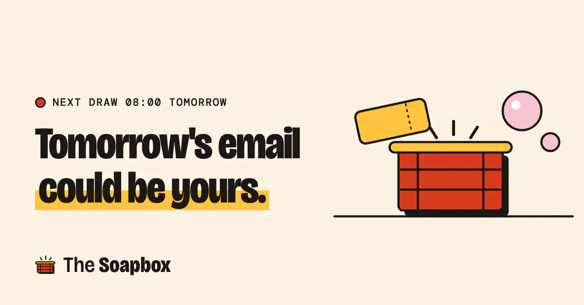 The Soapbox Email screenshot 3