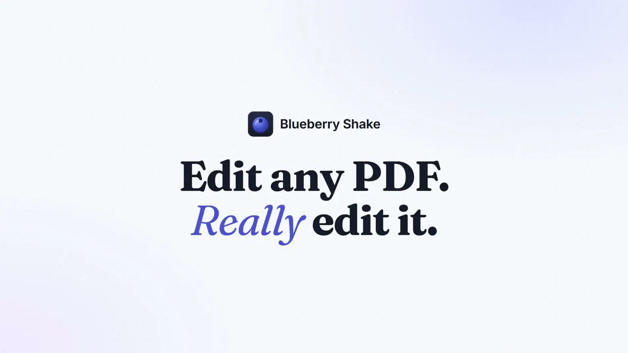 Blueberry Shake gallery image
