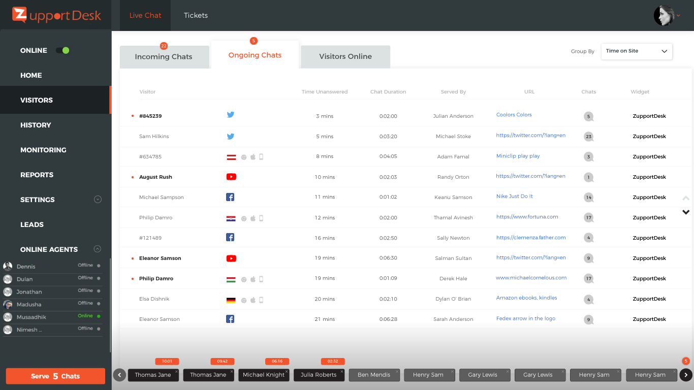ZupportDesk Live Chat gallery image