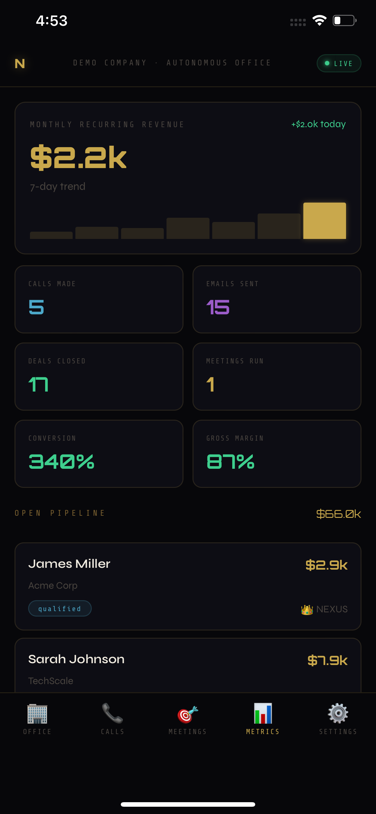 AI Office - Screenshot 2 showing product features and functionality