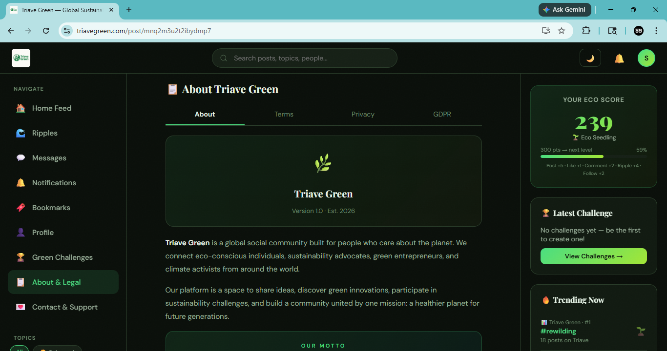 Triave Green gallery image