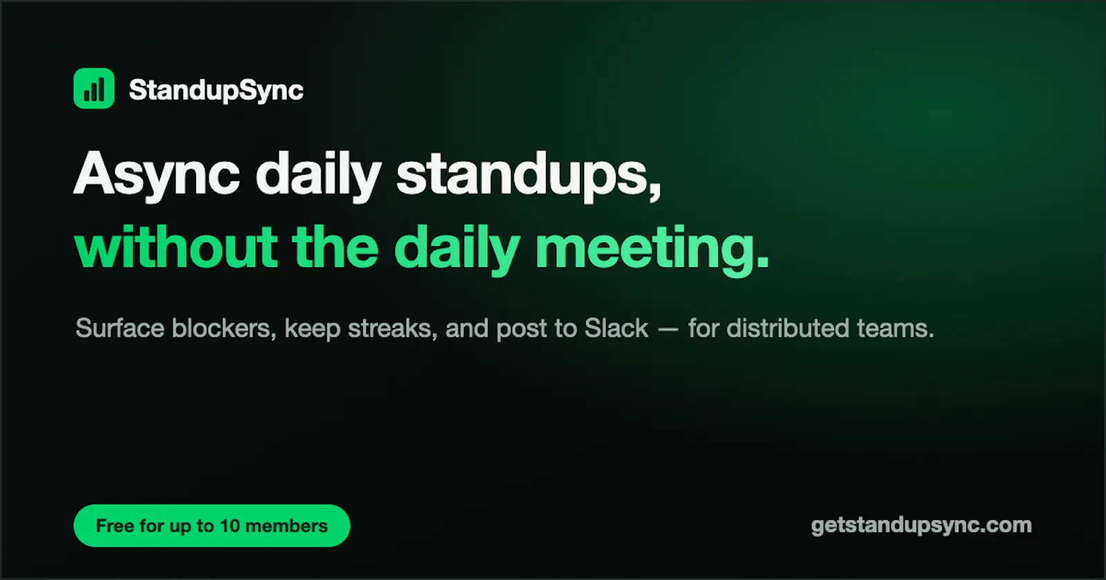StandupSync screenshot 1