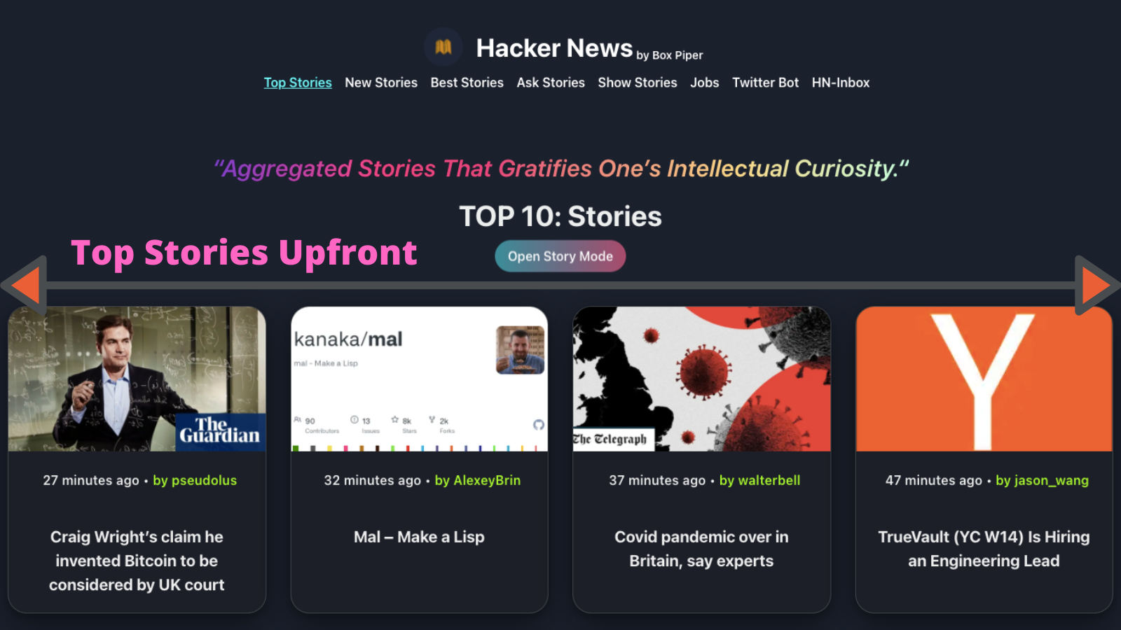 Box Piper Hacker News gallery image