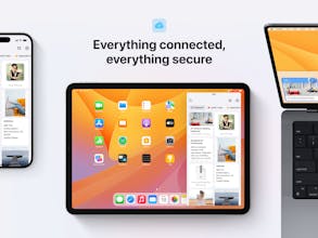 Um Mac e um iPhone com o aplicativo Paste aberto, destacando sua compatibilidade entre dispositivos Mac e iOS.