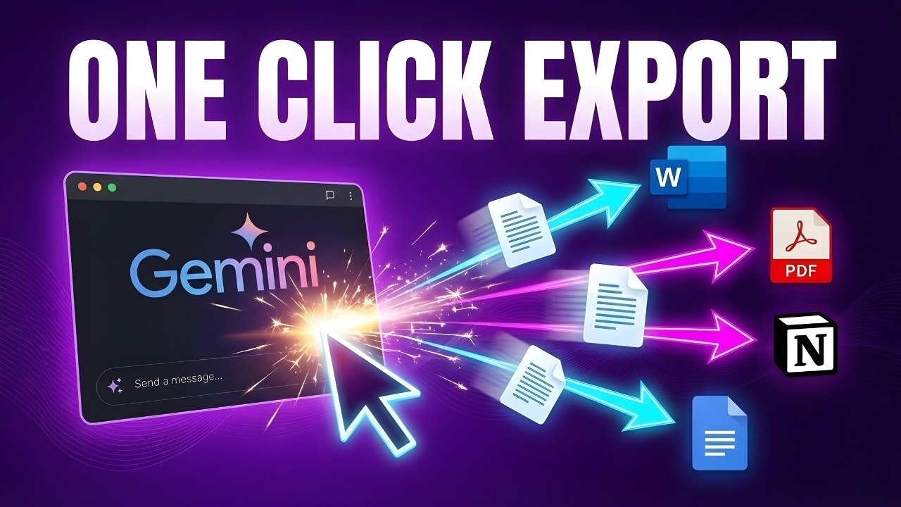 Gemini Exporter: Export Gemini Chat gallery image