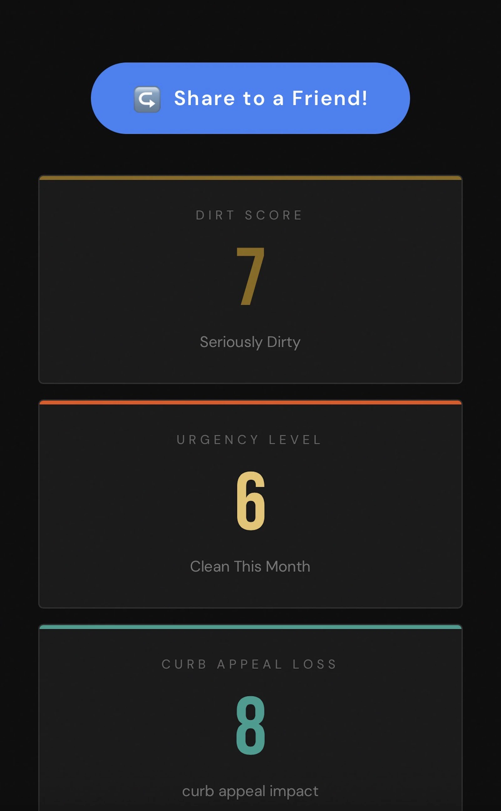 Driveway Dirt Score screenshot 3