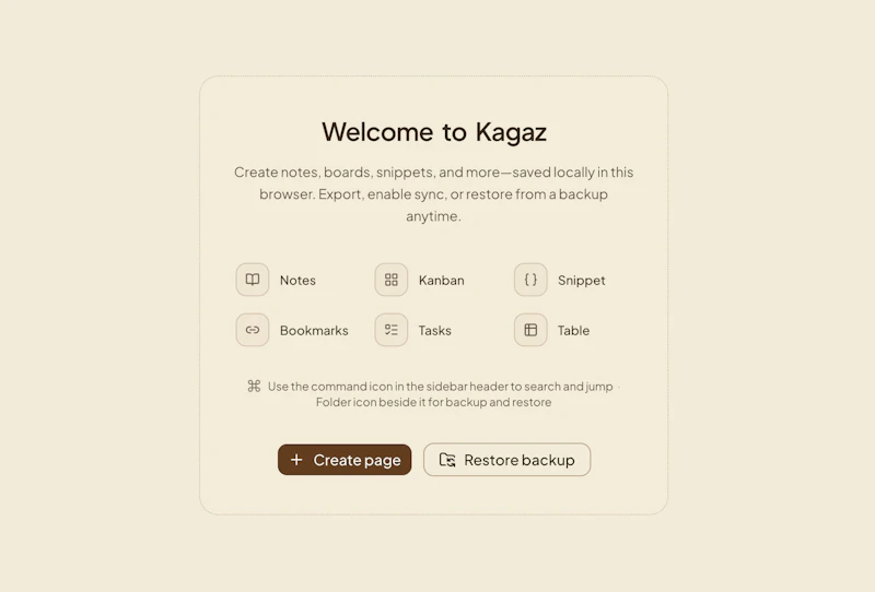 Kagaz screenshot 1