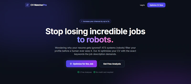 CV Matcher Pro screenshot 2