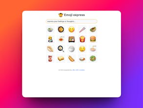 Логотип Emoji Express - Разблокируйте силу эмоций с этой динамической коллекцией эмодзи