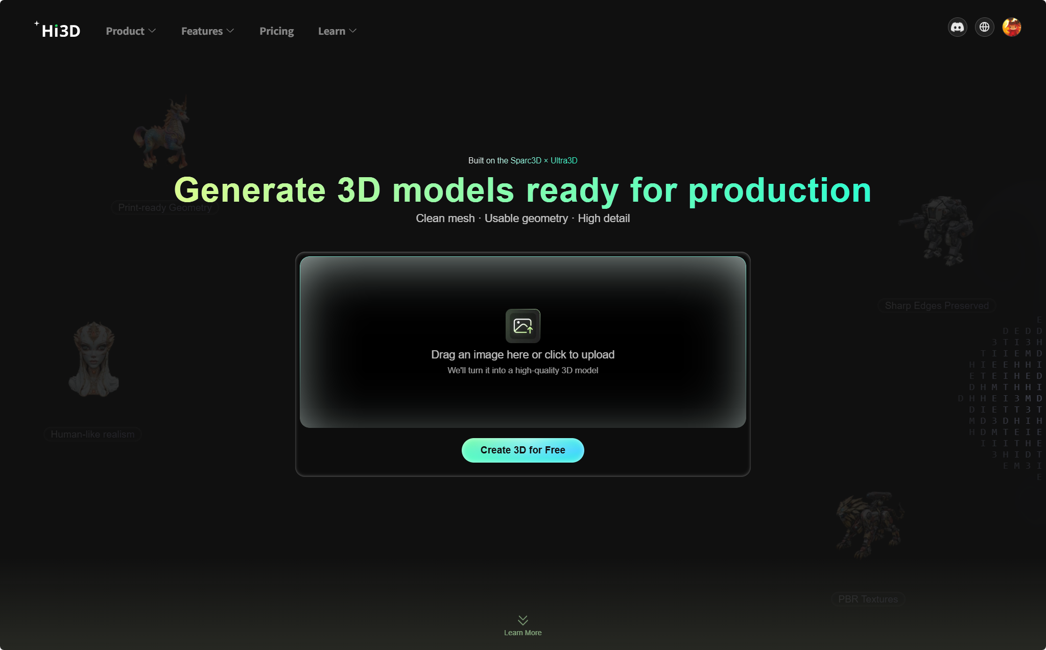 Hi3D 2.1 gallery image
