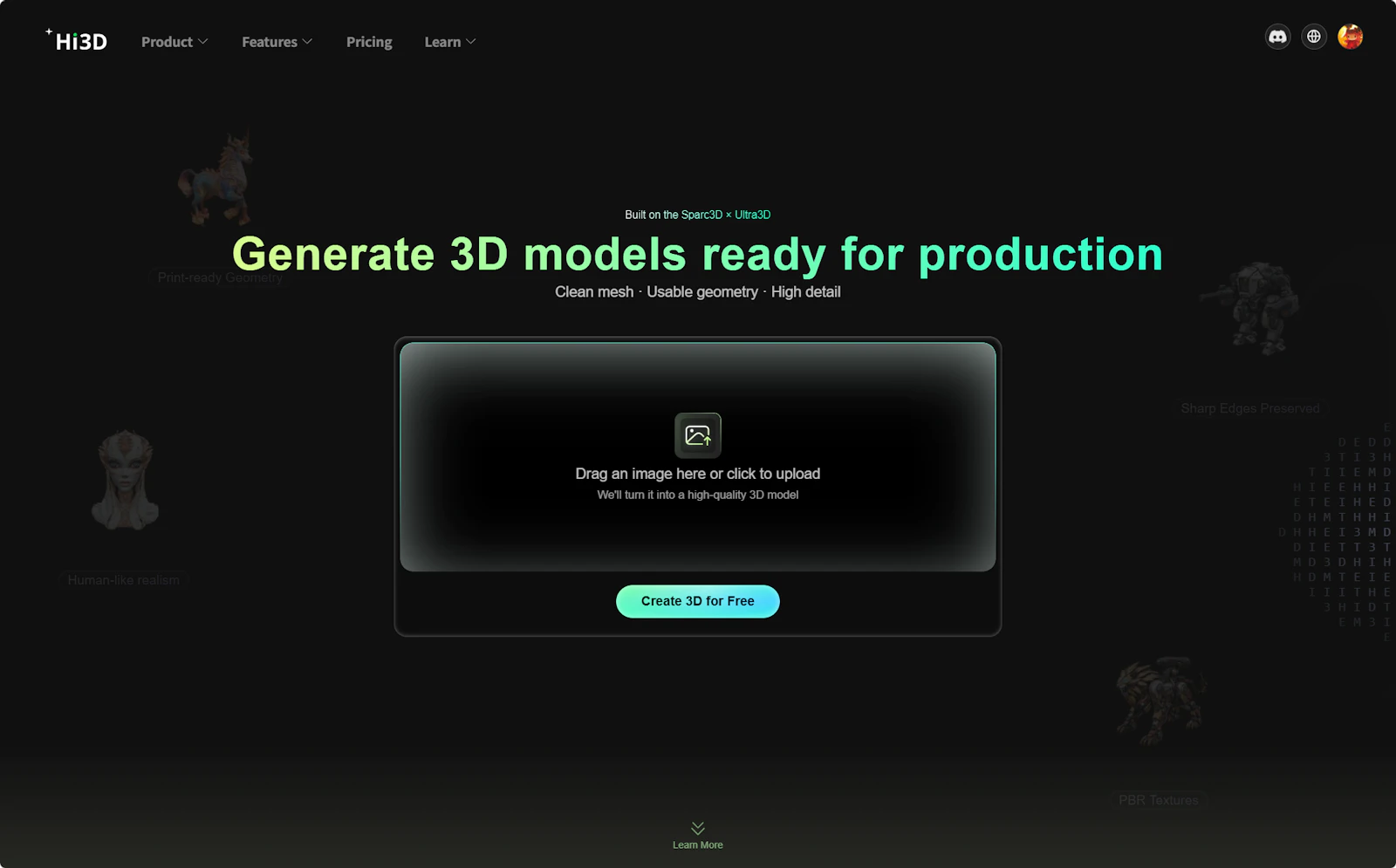 Hi3D 2.1 screenshot 2