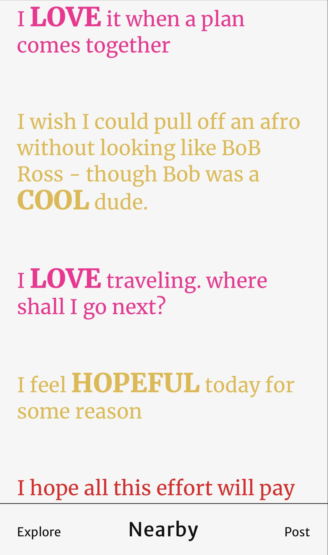 Our Feels gallery image