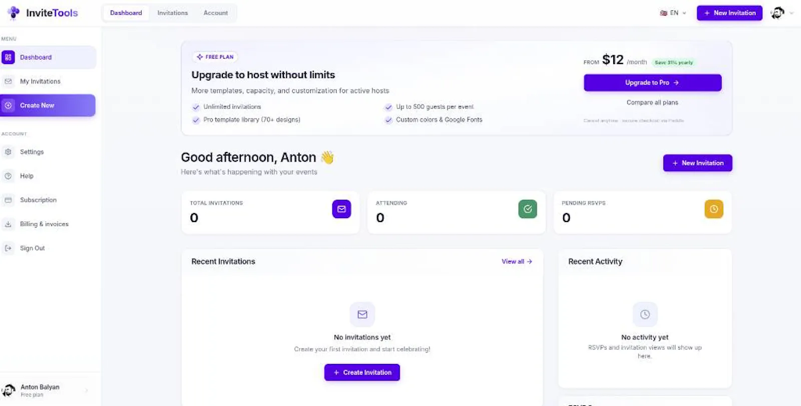InviteTools screenshot 2