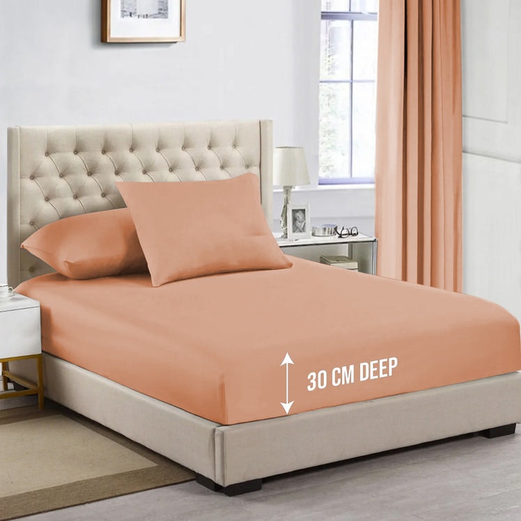 Deep Fitted Sheets 25cm, 30cm & 40cm gallery image
