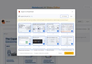 NotebookLM Editor gallery image