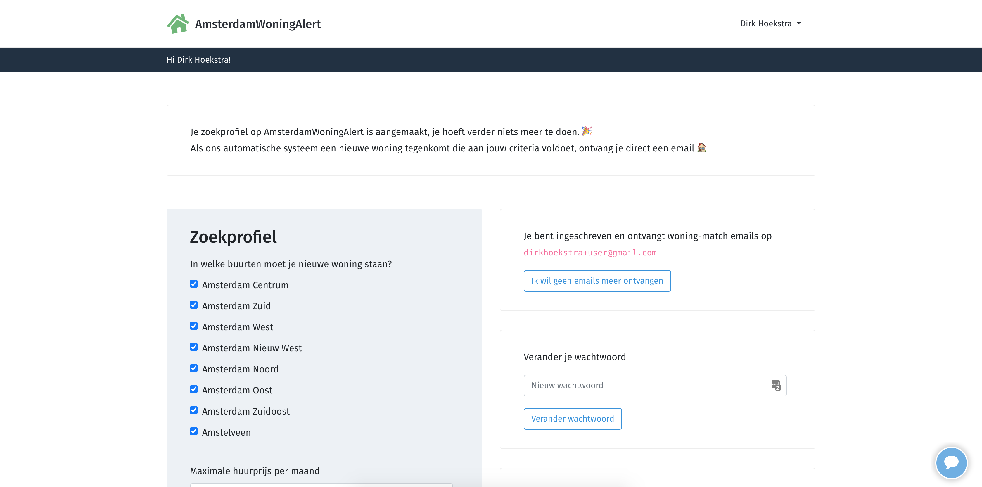 AmsterdamWoningAlert gallery image