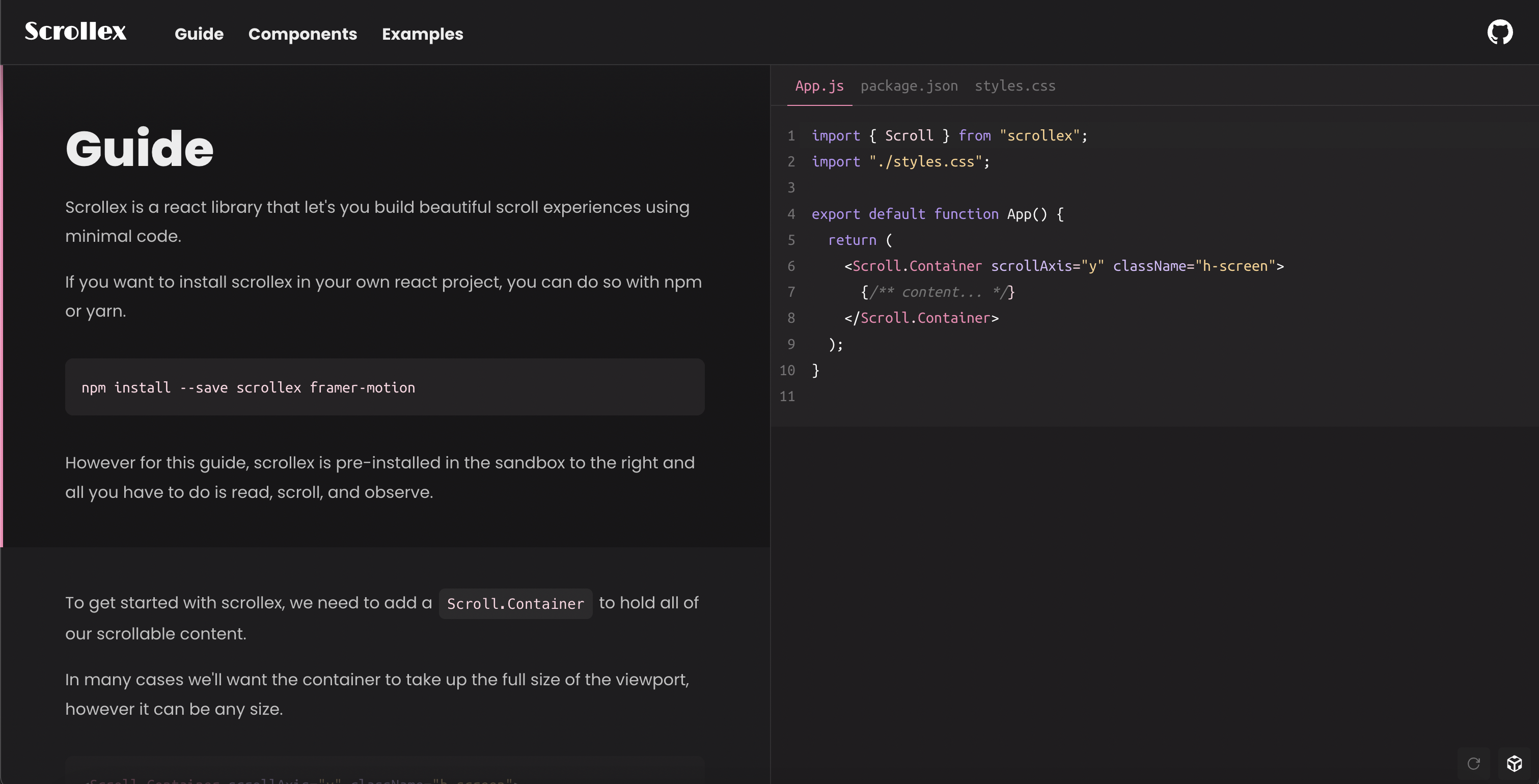 Scrollex gallery image