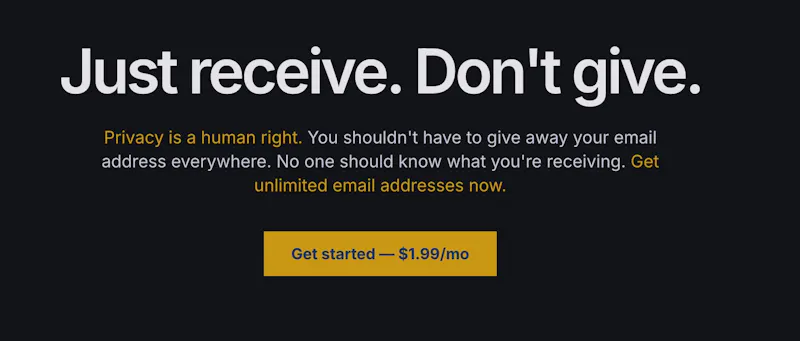 Just Receive Email screenshot 3