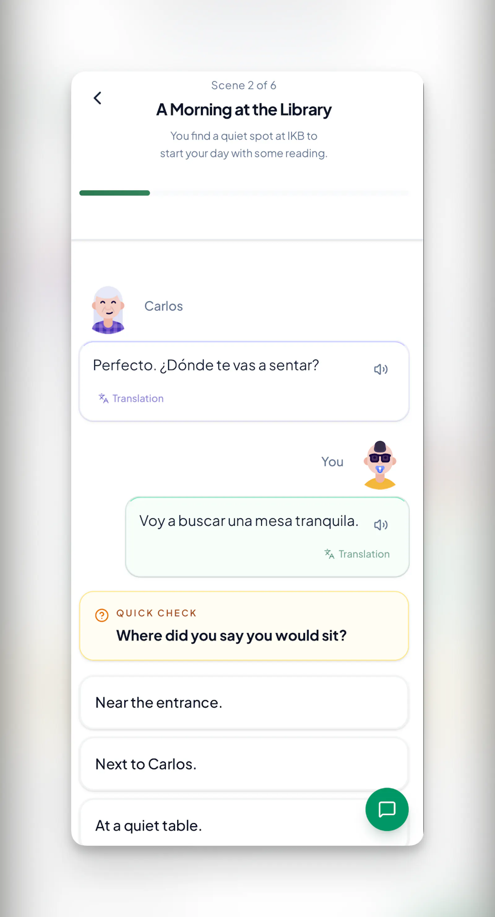 my500 — Spanish through Stories screenshot 3