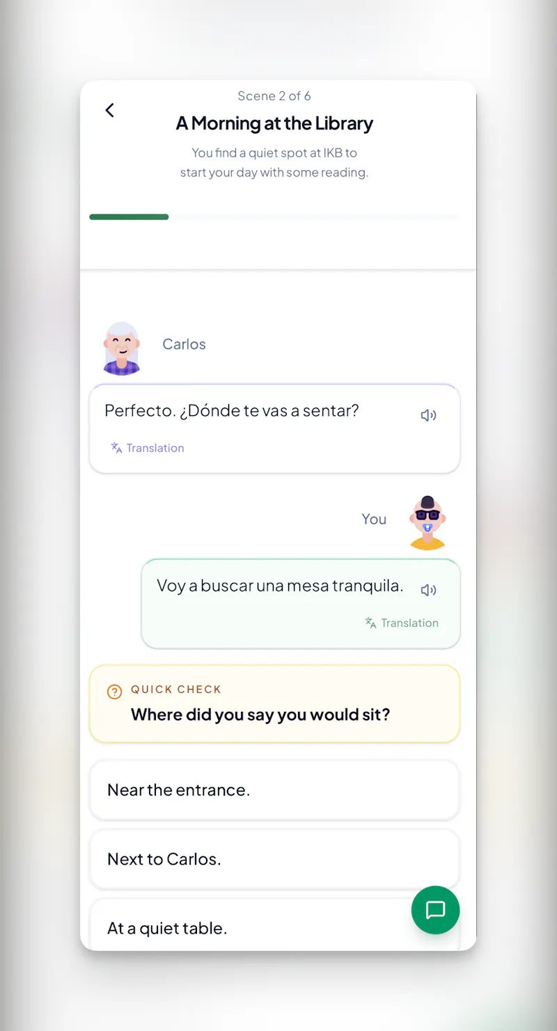 my500 — Spanish through Stories screenshot 3