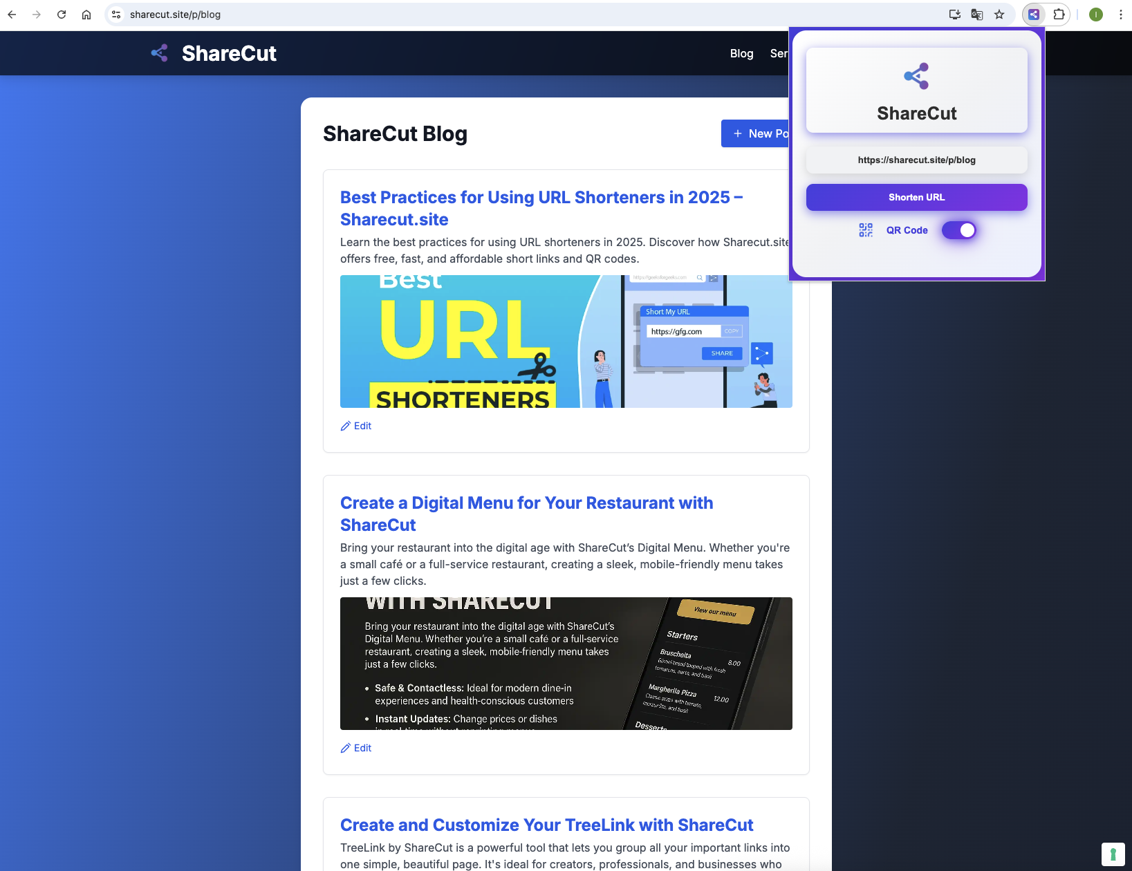 Sharecut - Sharecut एक शक्तिशाली, सरल और तेज URL शॉर्टनर है मीडिया 2