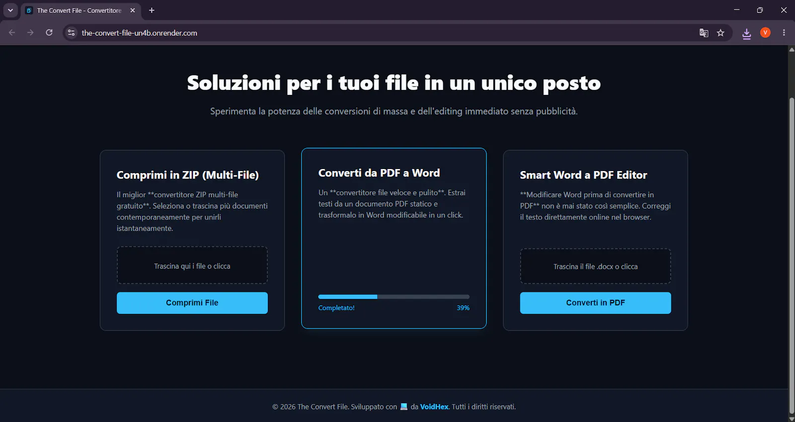 The Convert File screenshot 3