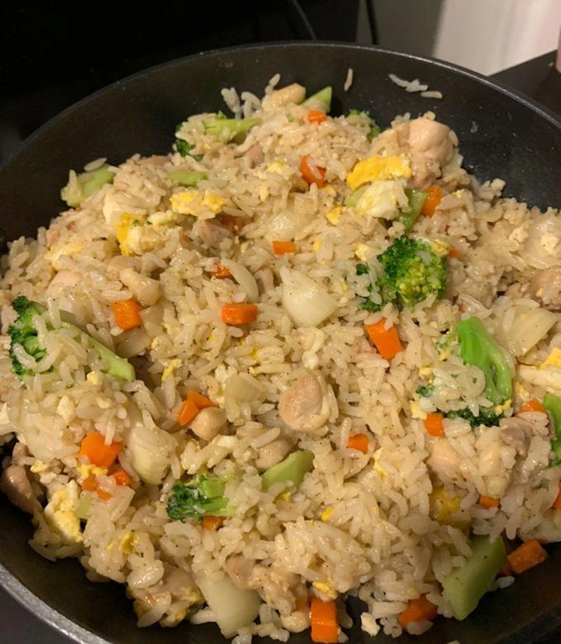 Chicken Fried Rice Recipe screenshot 3