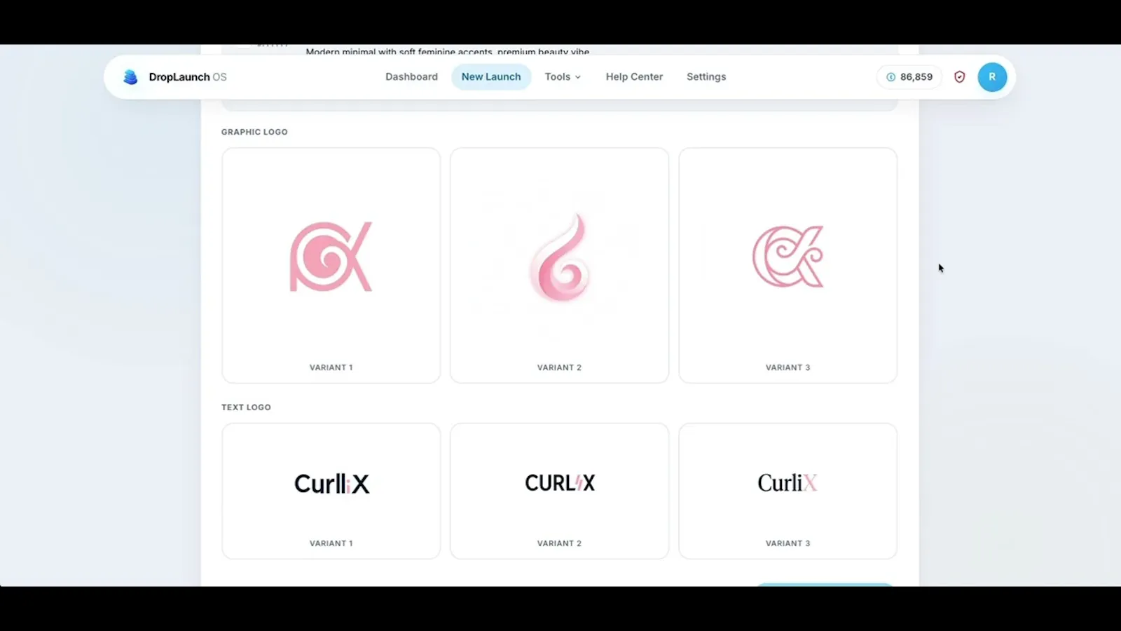 DropLaunch OS screenshot 1 (video preview)