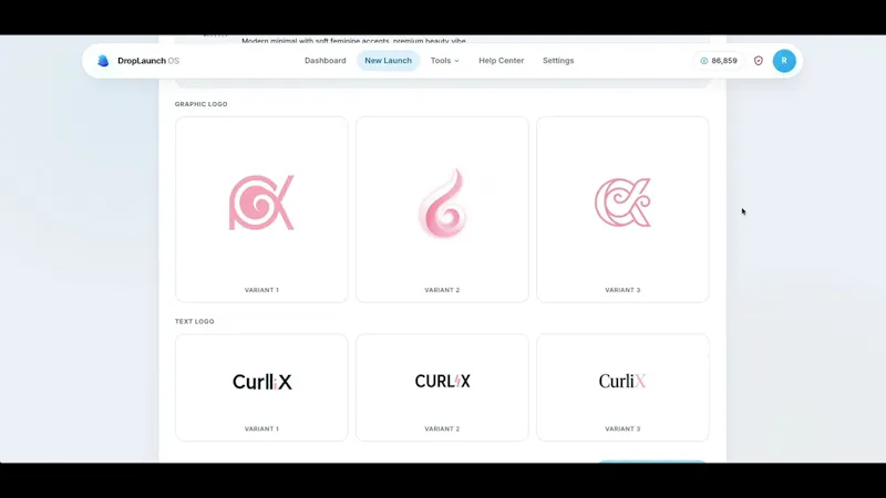 DropLaunch OS screenshot 1 (video preview)