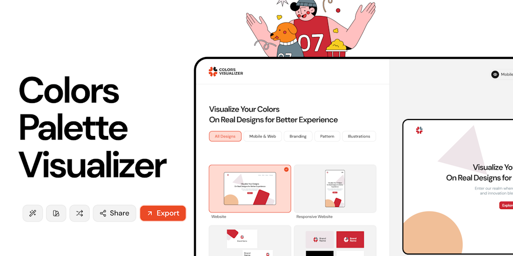 Colors Visualizer: Visualize Your Colors On Real Designs for Better ...