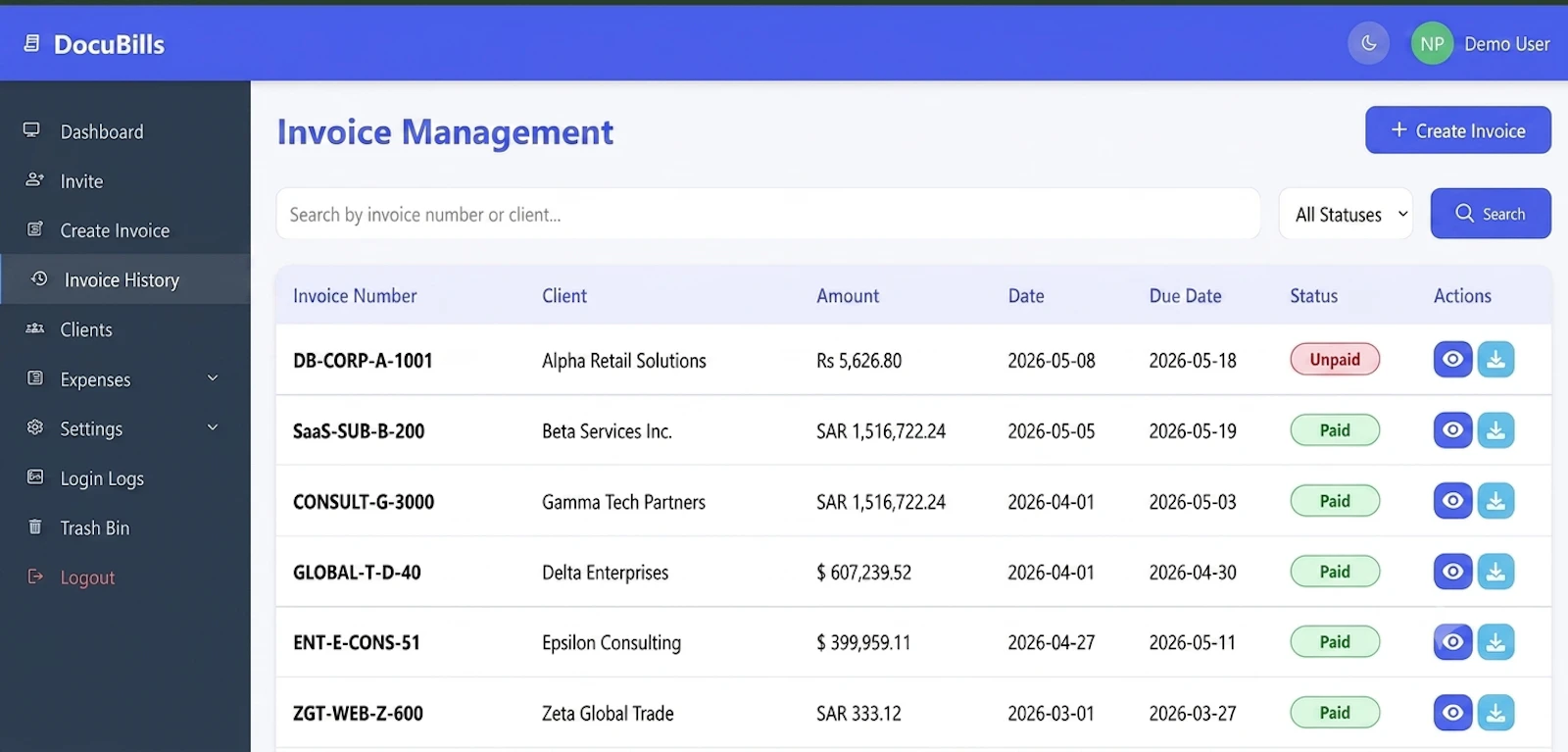 DocuBills screenshot 5