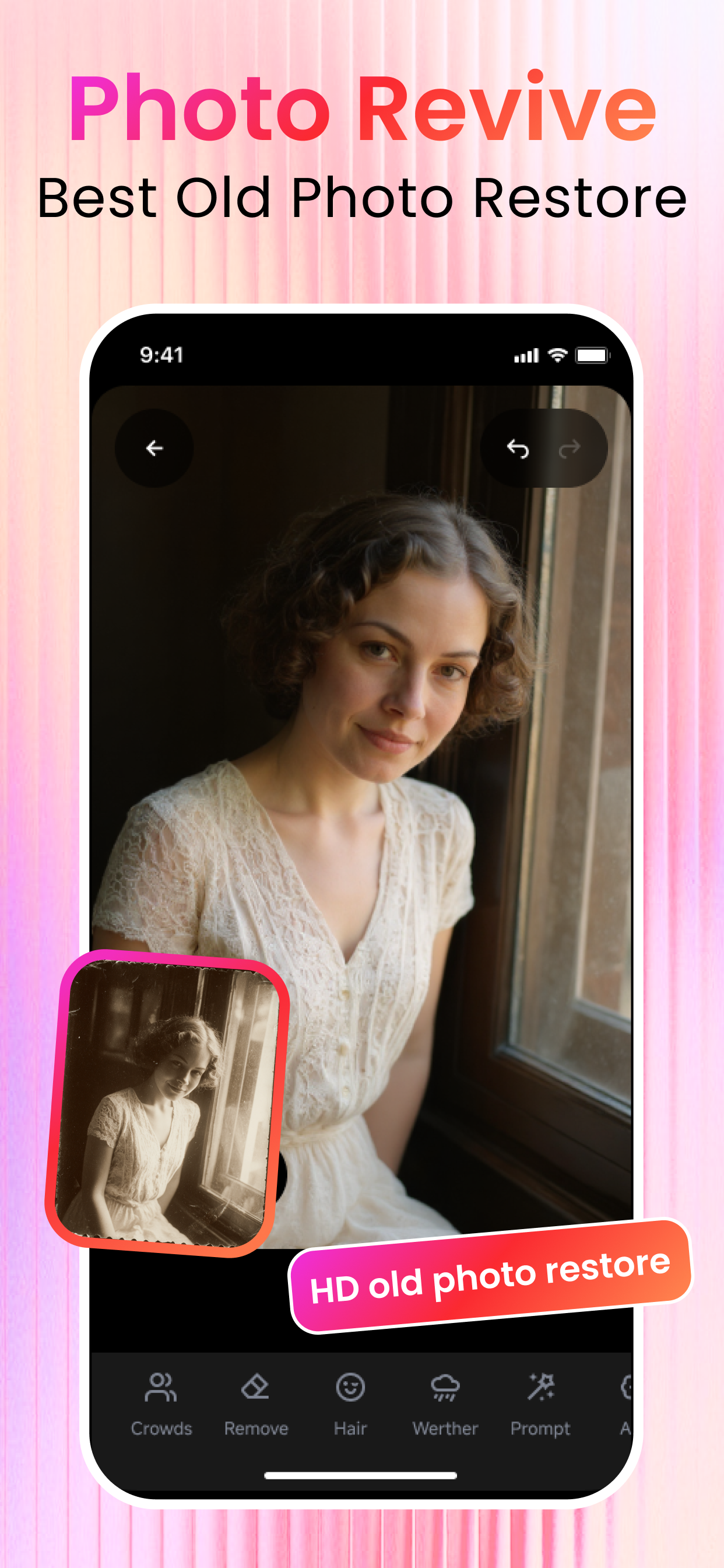 Média ClearCrowds - Remove crowds, wires, and photobombs — keep the moment. 9