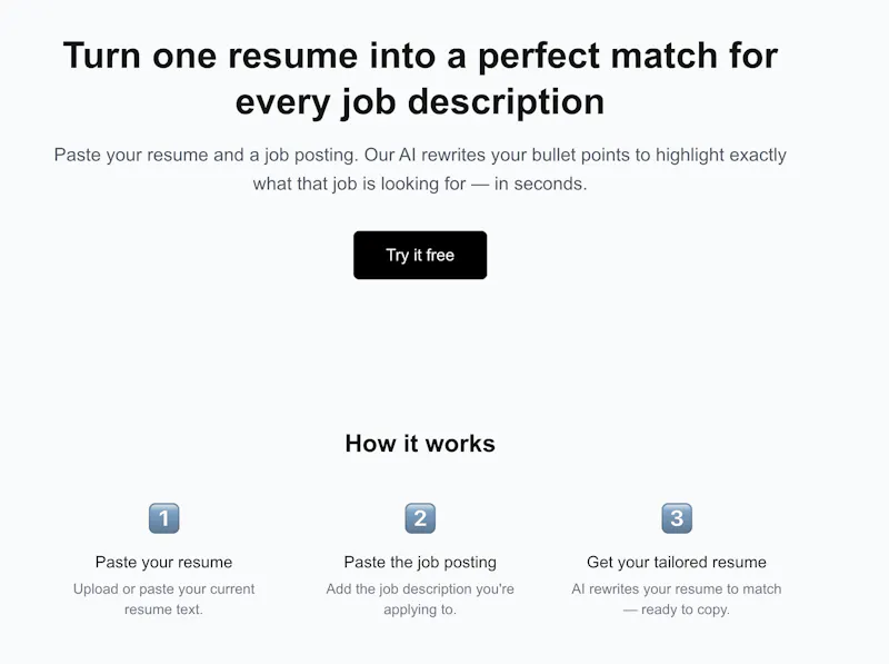 AI Resume Optimizer screenshot 4