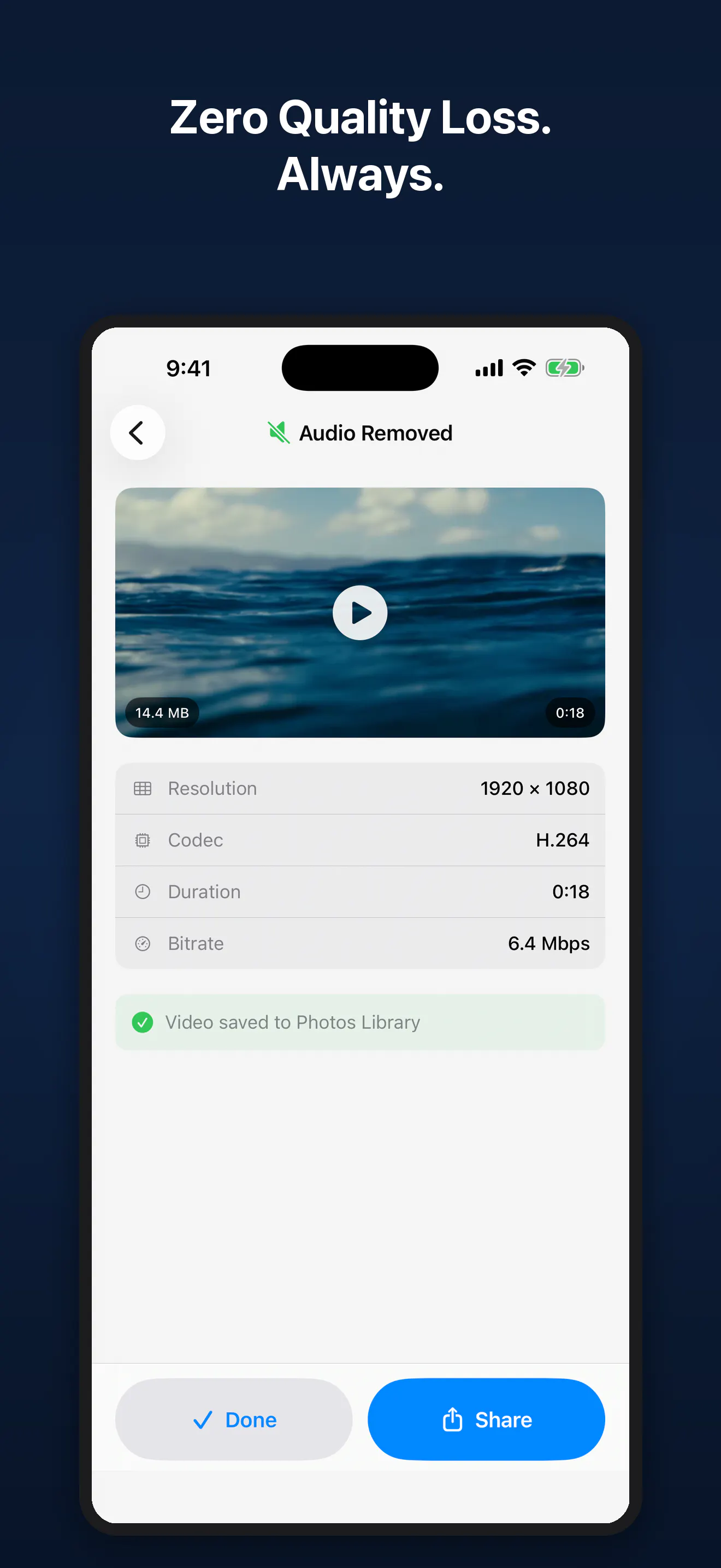 Mute Video & Extract Audio gallery image