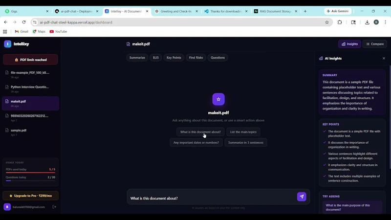 Intellixy screenshot 1 (video preview)