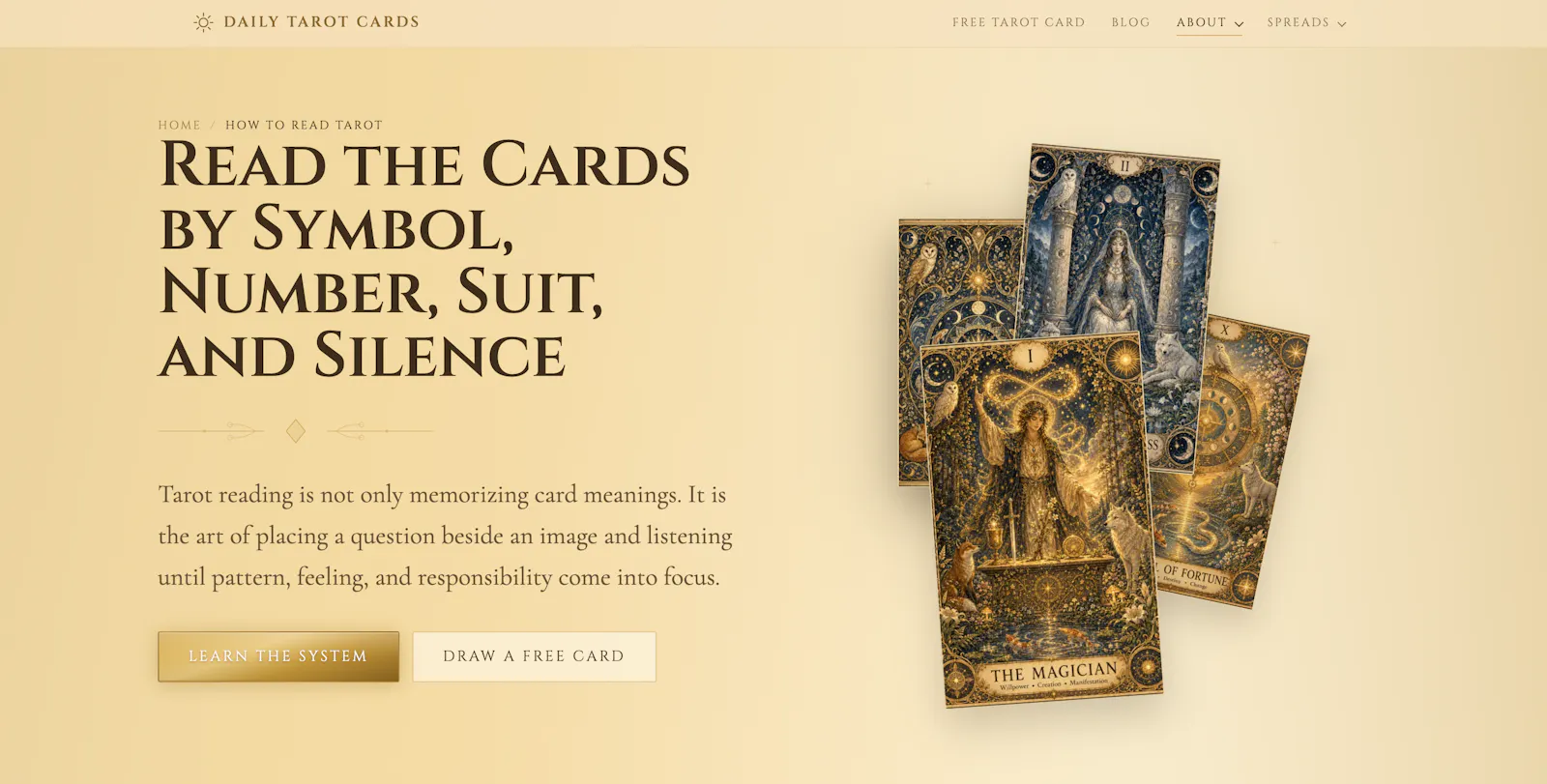 Daily Tarot Cards screenshot 2