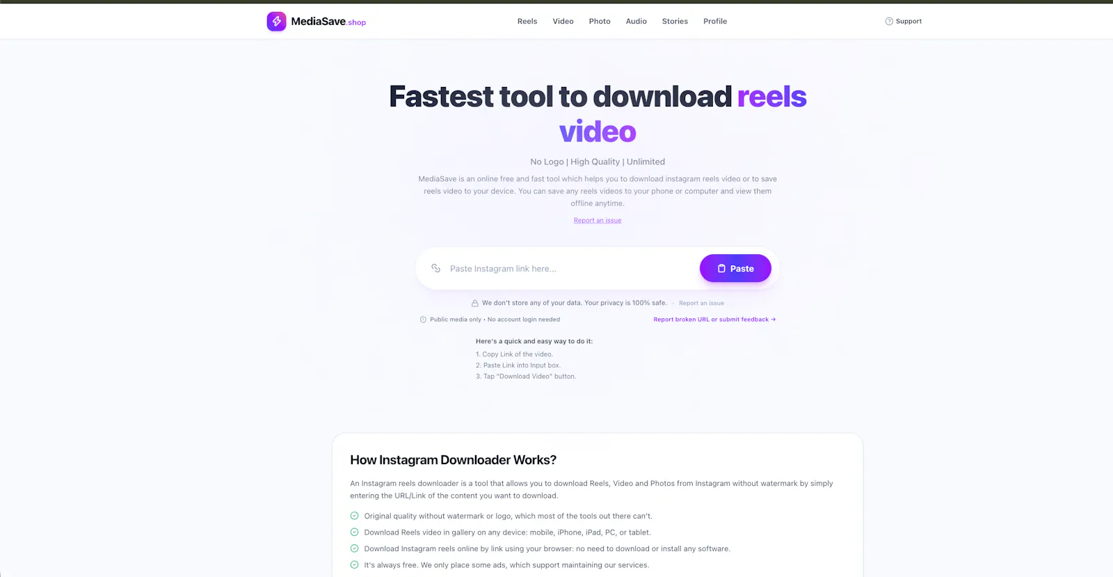 MediaSave screenshot 1