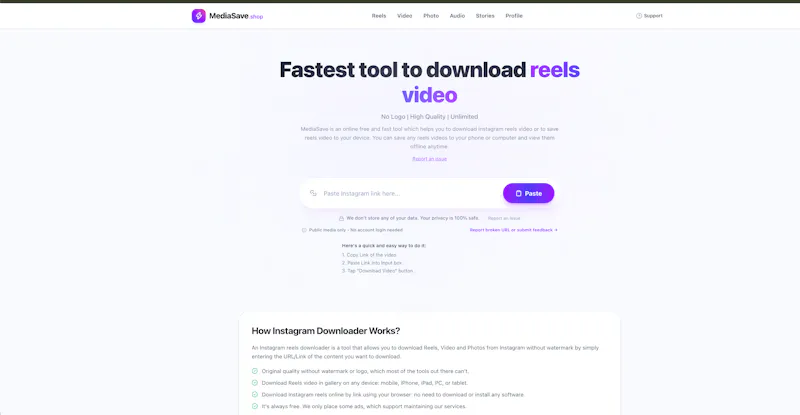 MediaSave screenshot 1