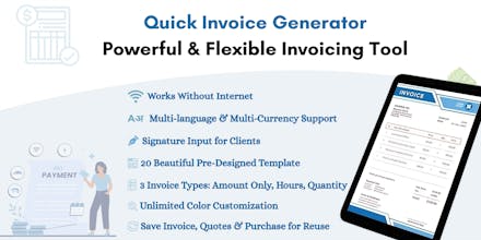 Open Source Invoice Generator gallery image