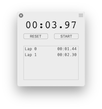 Timer Stopwatch App Mac