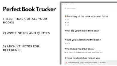 Book Tracker Template gallery image