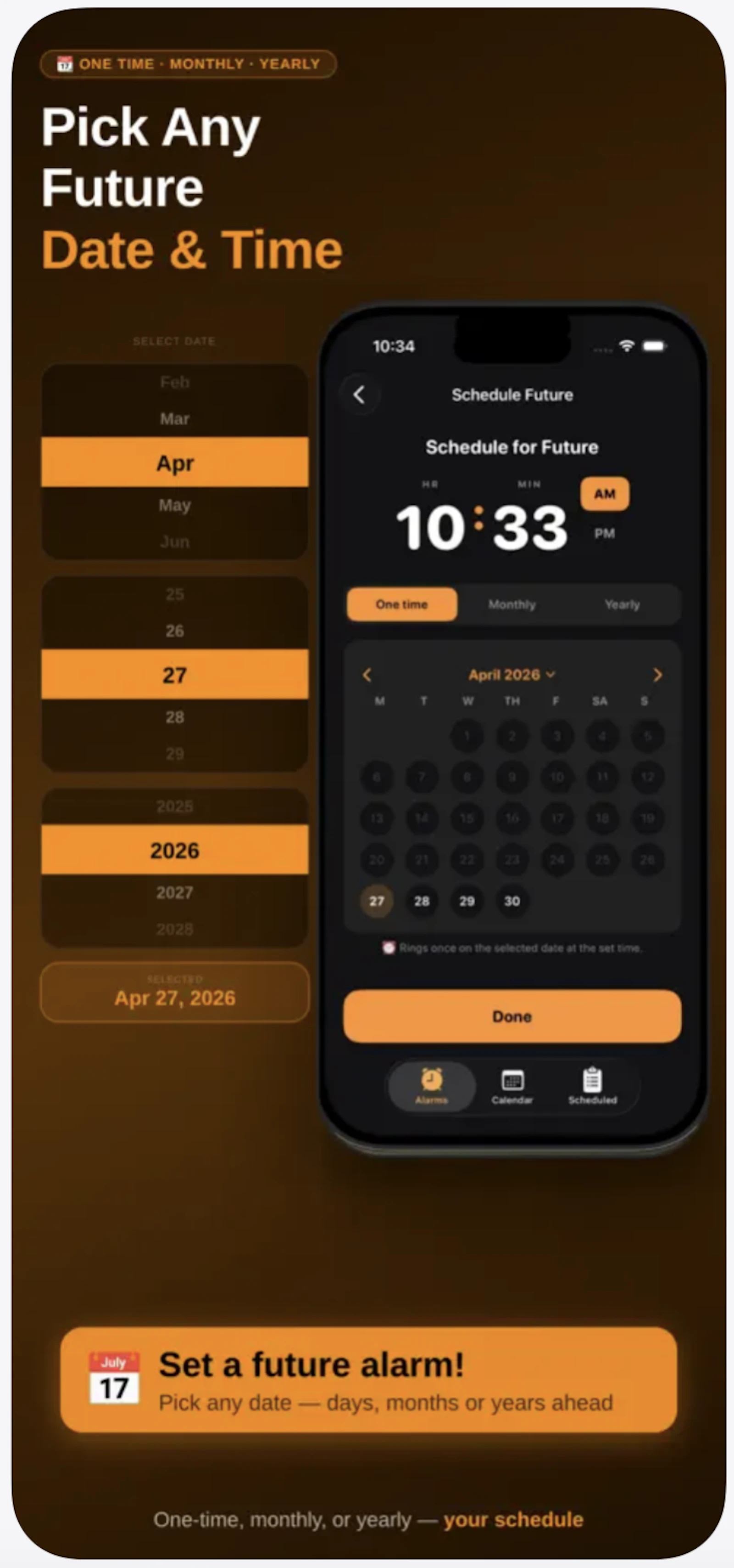 Date Alarm screenshot 4