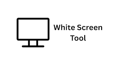 White Screen gallery image