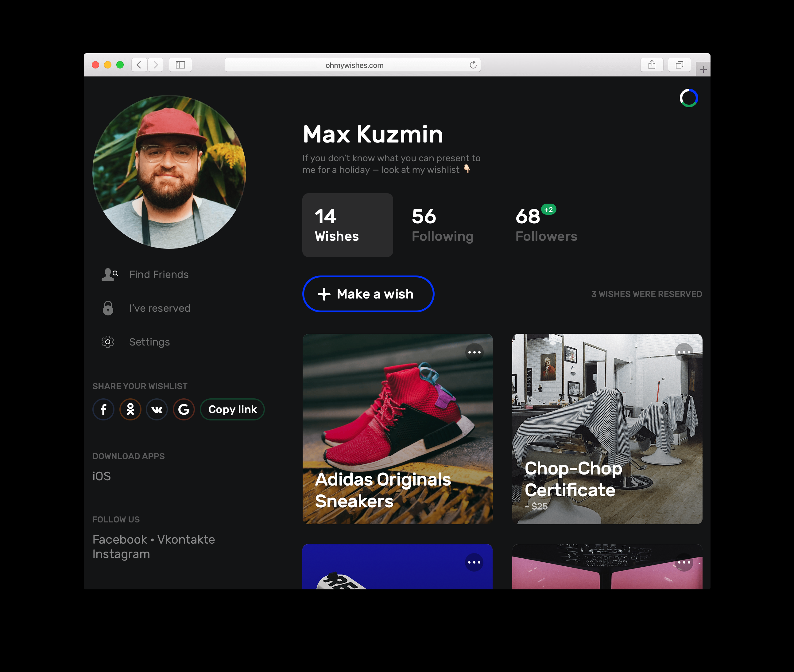 Ohmywishes gallery image