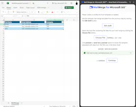 Mail Merge for Microsoft 365™ gallery image